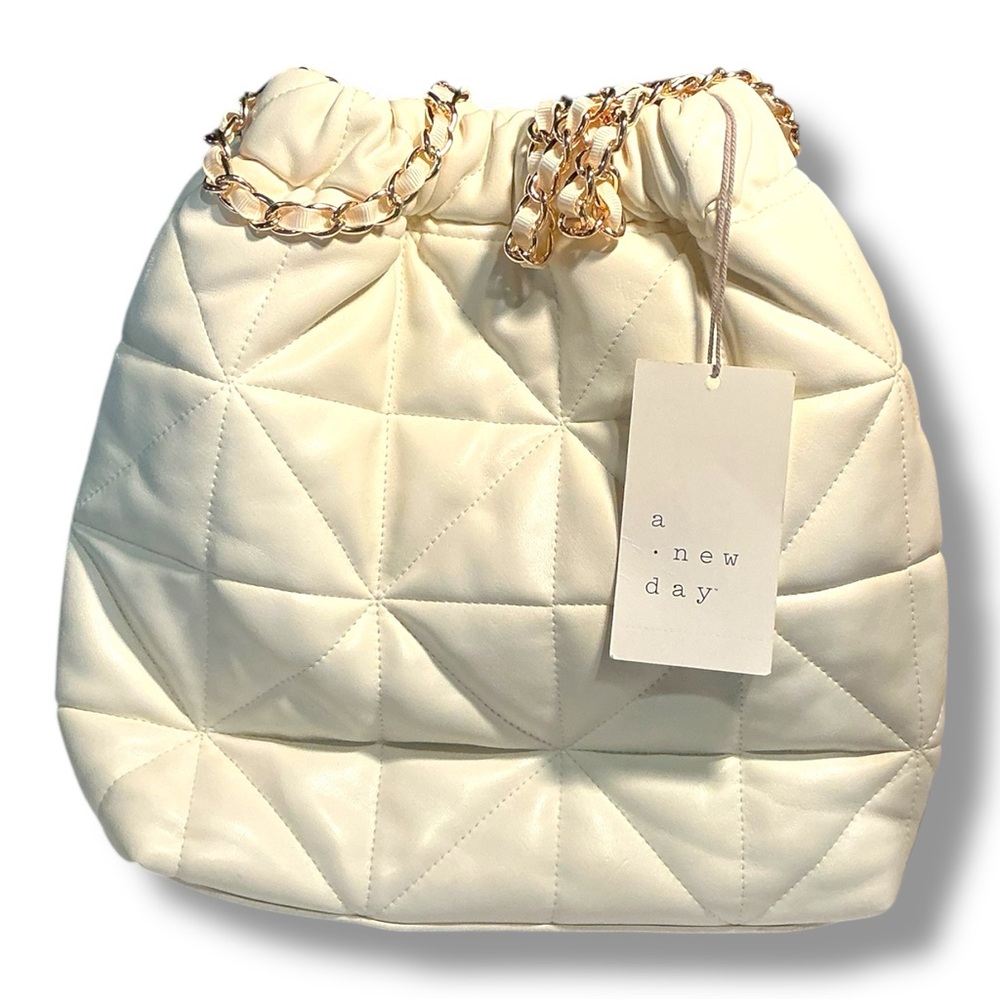 Rouched Chain Crossbody Bag - A New Day